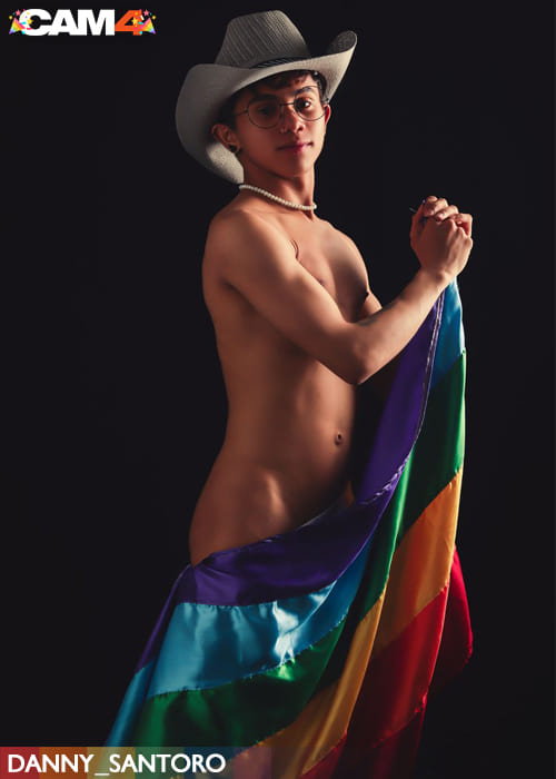 gay flag boy