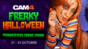CAM4 Halloween 🎃 Sigue los terroríficos shows en directo en Cam4 😈