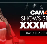 CAM4 XXXMas party ❄ Calientes shows de Navidad Porno hasta el 2 de enero